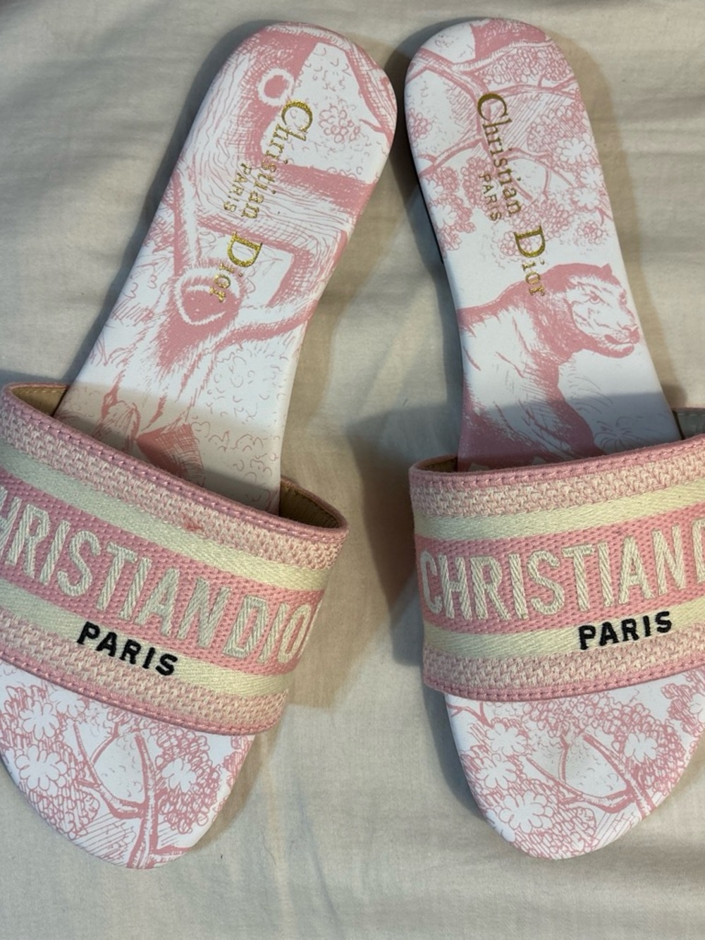 Pink Slide Sandals